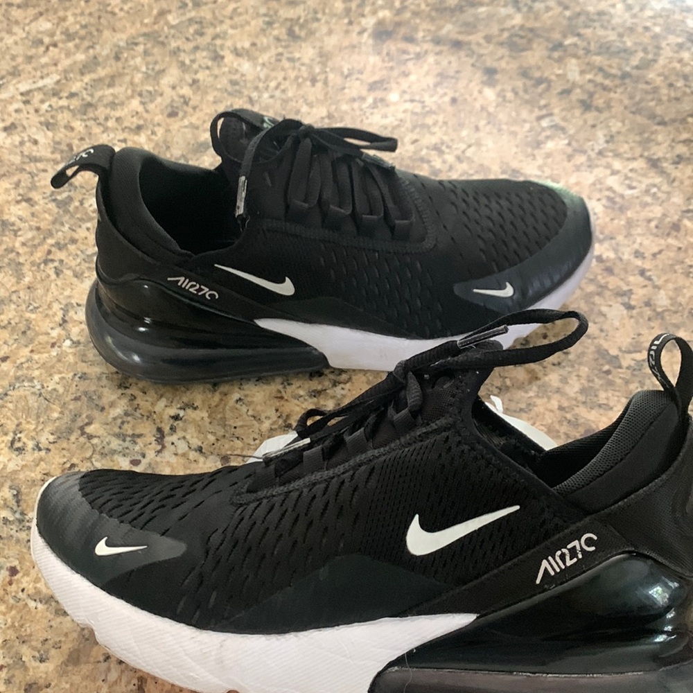 Nike Air Max Black and White Sneakers